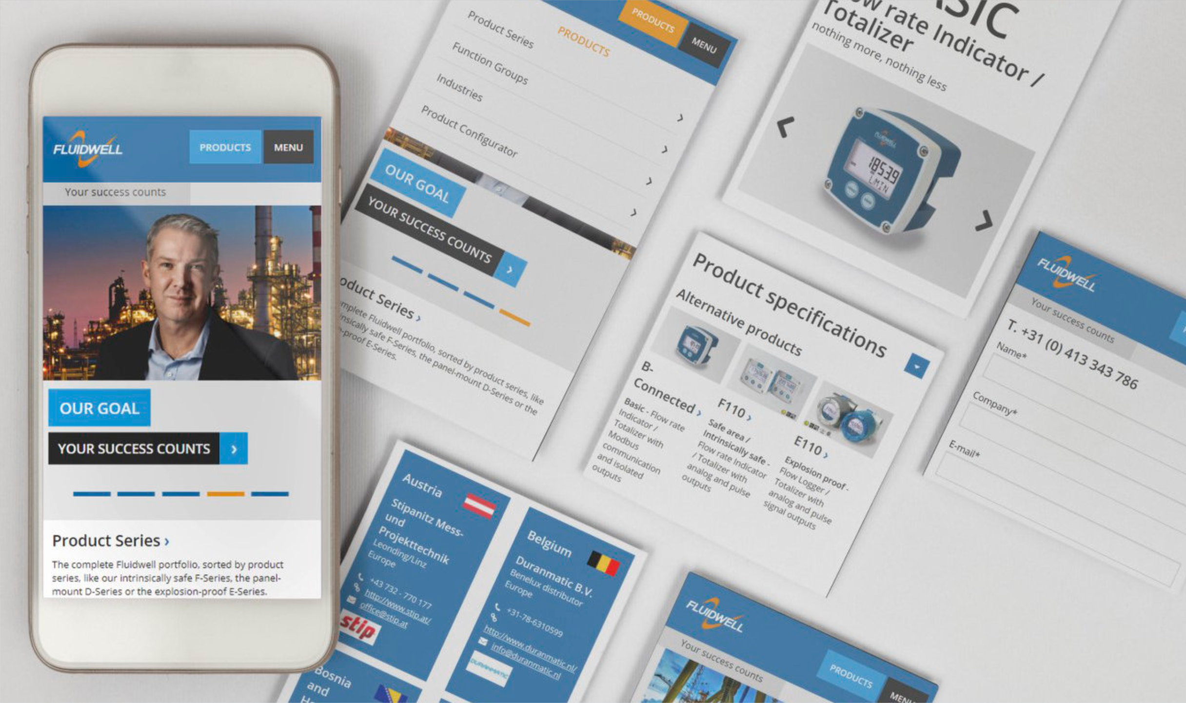Fluidwell-website