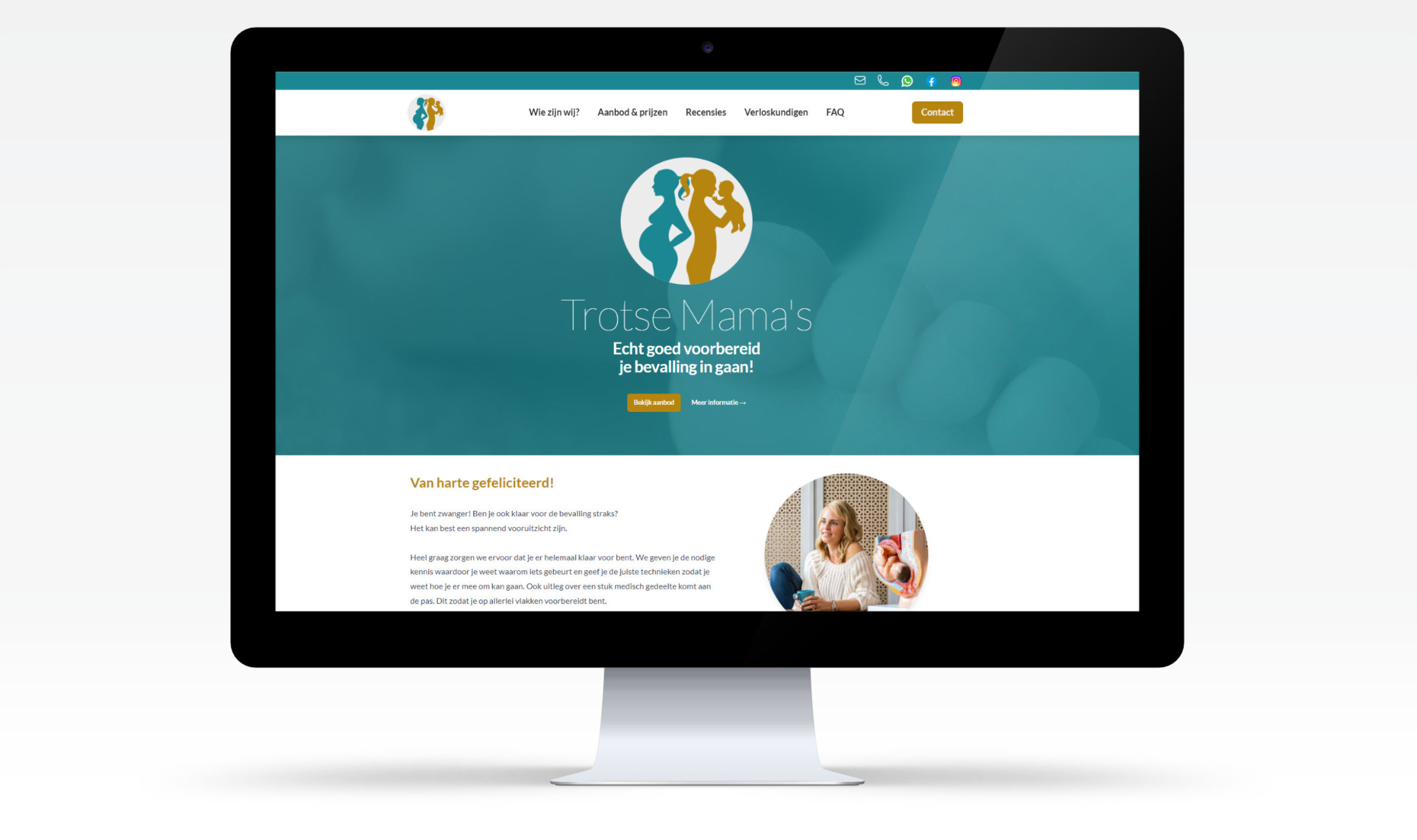 Trotse Mama's-website